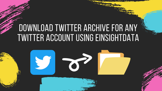 Download Twitter archive