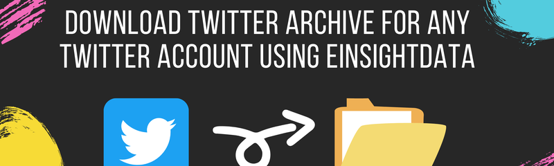 Download Twitter archive